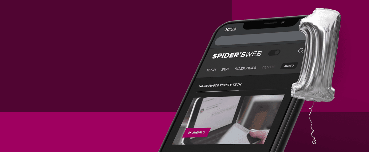 Spider's Web największym serwisem technologicznym w Polsce!