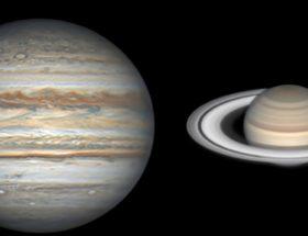 Jowisz i Saturn będą wyglądały jak jedna planeta. Po raz pierwszy od XIII wieku