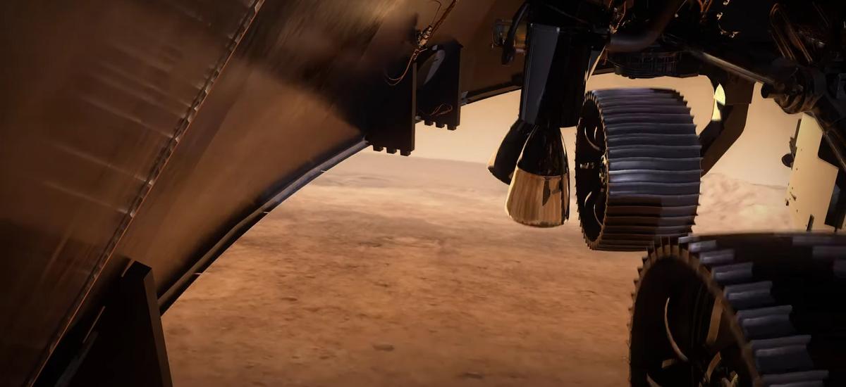 Trailer: lądowanie łazika Perseverance na Marsie. To nie kino, to rzeczywistość