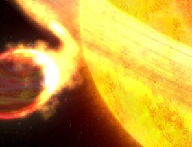 WASP-12b to planeta, której za 3 miliony lat już nikt nie zobaczy. Będzie wtedy już tylko historią