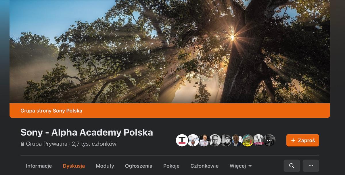 Sony Alpha Academy Polska - grupa fotograficzna na Facebooku class="wp-image-1550300" 