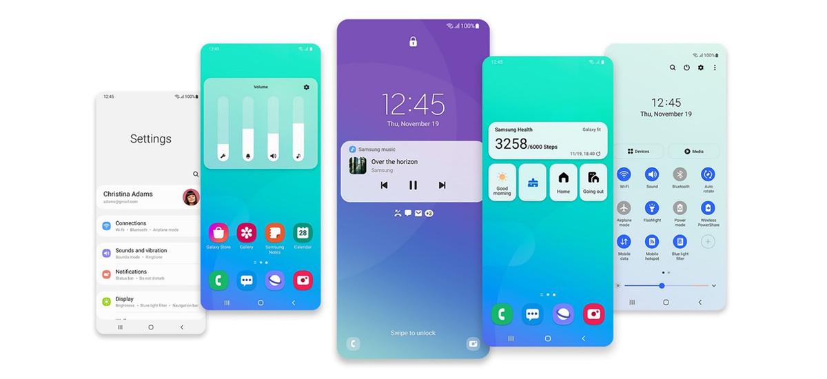 galaxy s10+ android z one ui 3.0