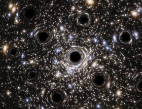 gromada gwiazd czarne dziury