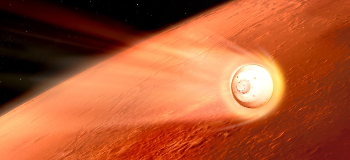 Lądowanie na Marsie - krok po kroku. Siedem minut istnego horroru 