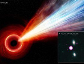 Dżet materii z supermasywnej czarnej dziury, przy którym Droga Mleczna wcale nie jest duża