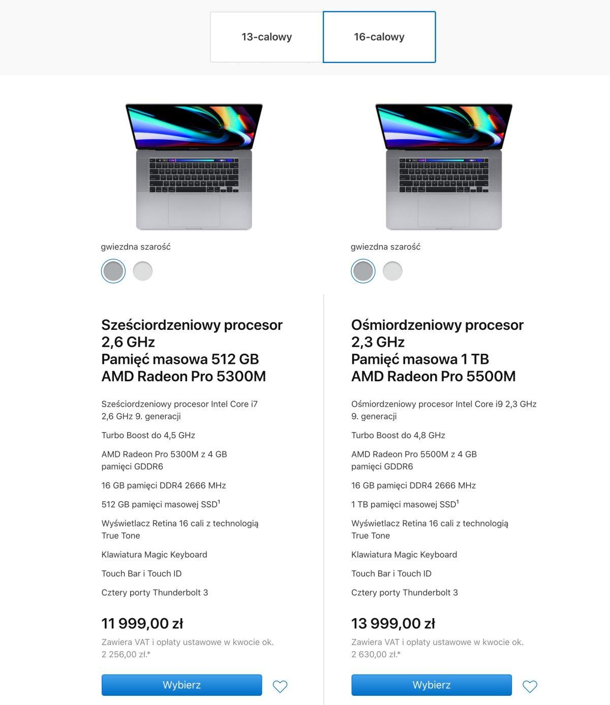 MacBook Pro 16 - czy warto? Nie warto. 