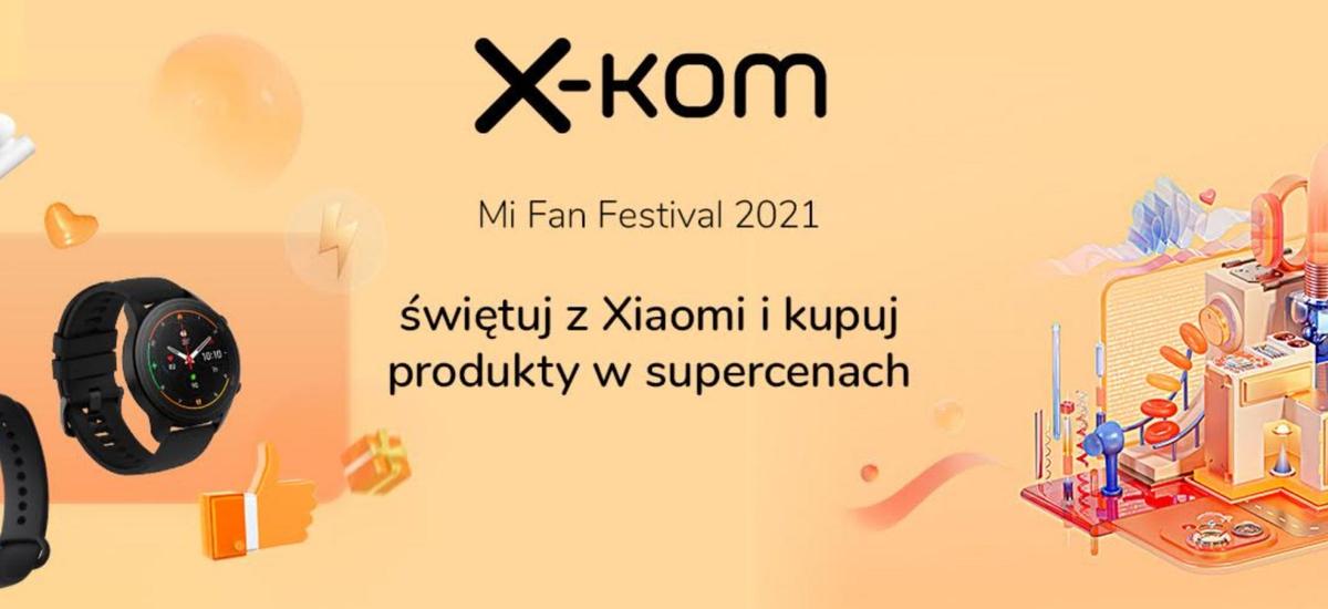 Mi Fan Festival w sklepie x-kom. Sprzęty Xiaomi w promocyjnych cenach