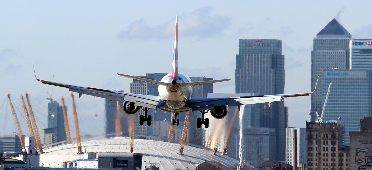 port lotniczy londyn-city bez lokalnej kontroli lotów