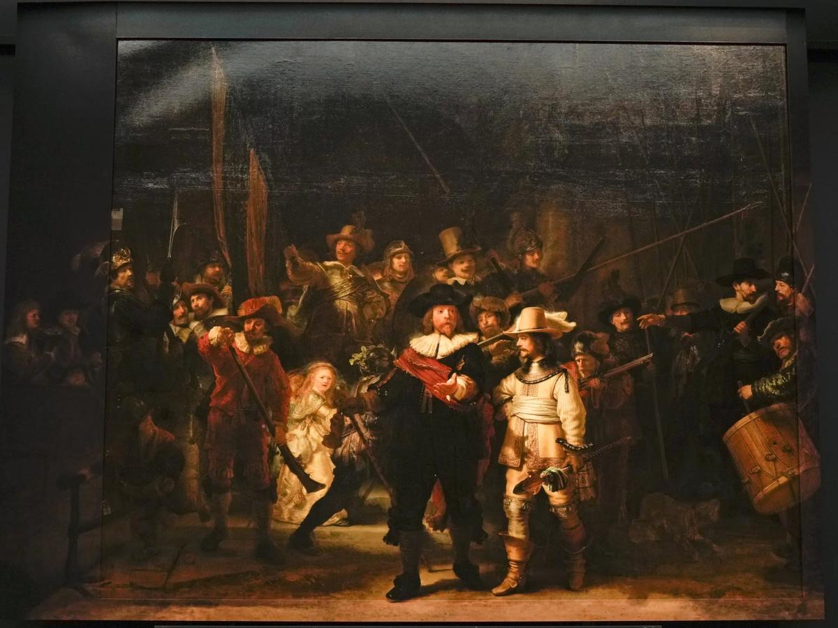 Po 300 latach sztuczna inteligencja dorobiła ucięte fragmenty z obrazu Rembrandta