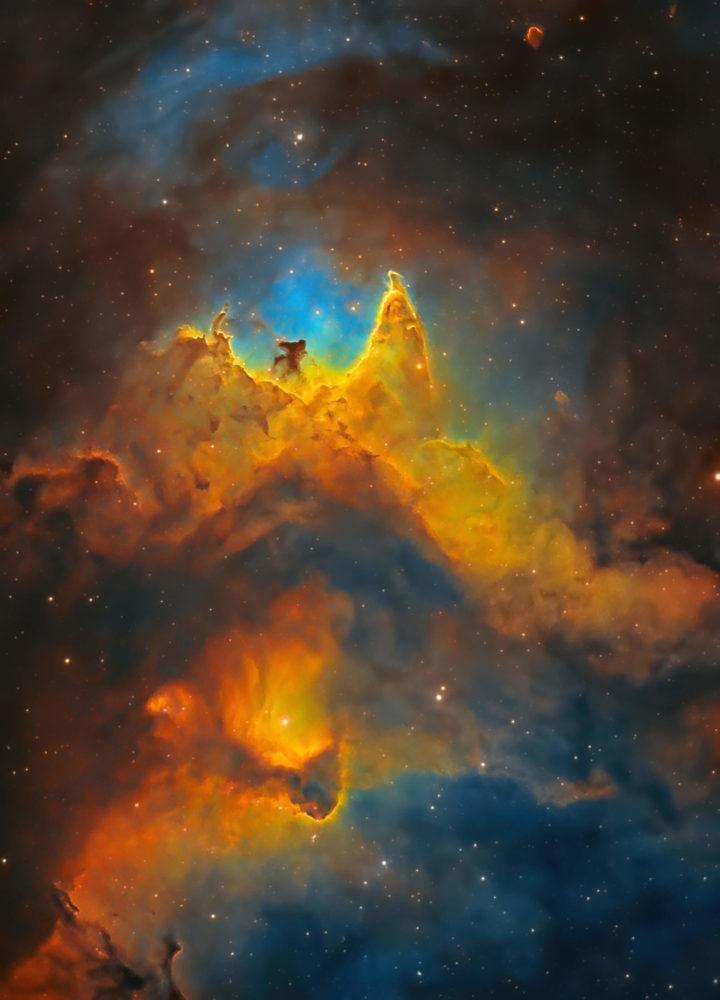 Fot. Kush Chandari, „The Soul of Space (Close-up of the Soul Nebula)&quot;. class="wp-image-1791418" 