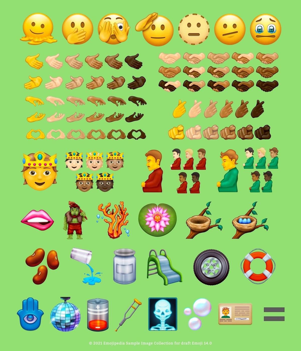 emoji 14.0 emotki emotikony 2021 unicode 14.0 0