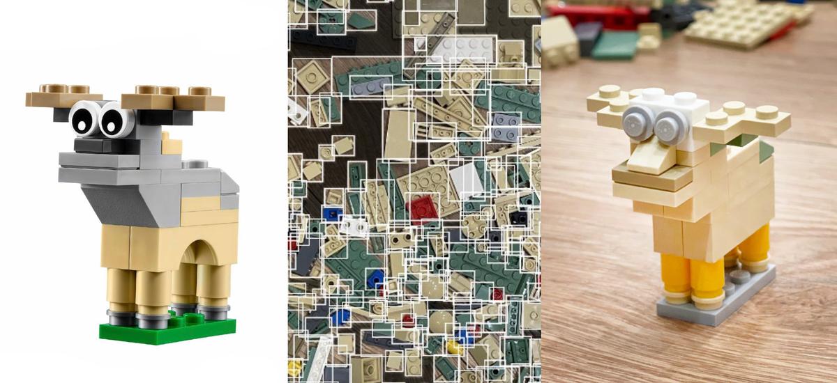 Bierzesz telefon i skanujesz rozrzucone klocki Lego, a aplikacja pokazuje, co z nich zbudować