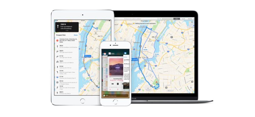 mapy apple maps iOS 15 
