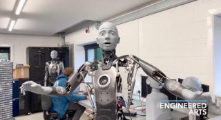 ameca robot engineered arts