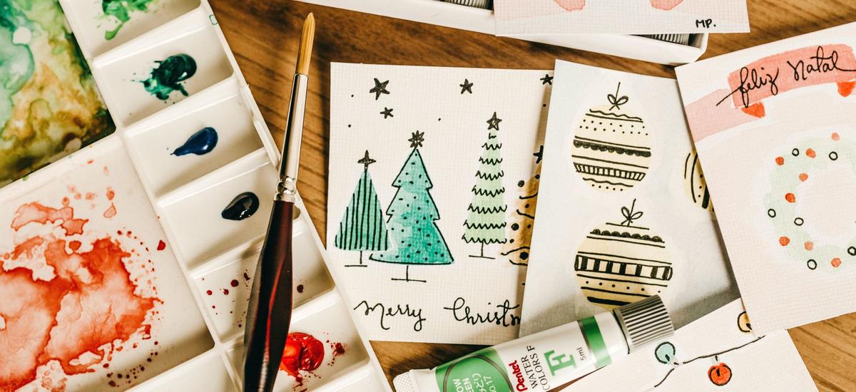 Kartki świąteczne z życzeniami na Boże Narodzenie: zrób własną ekartkę