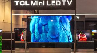 TCL pokazuje największy telewizor Mini LED