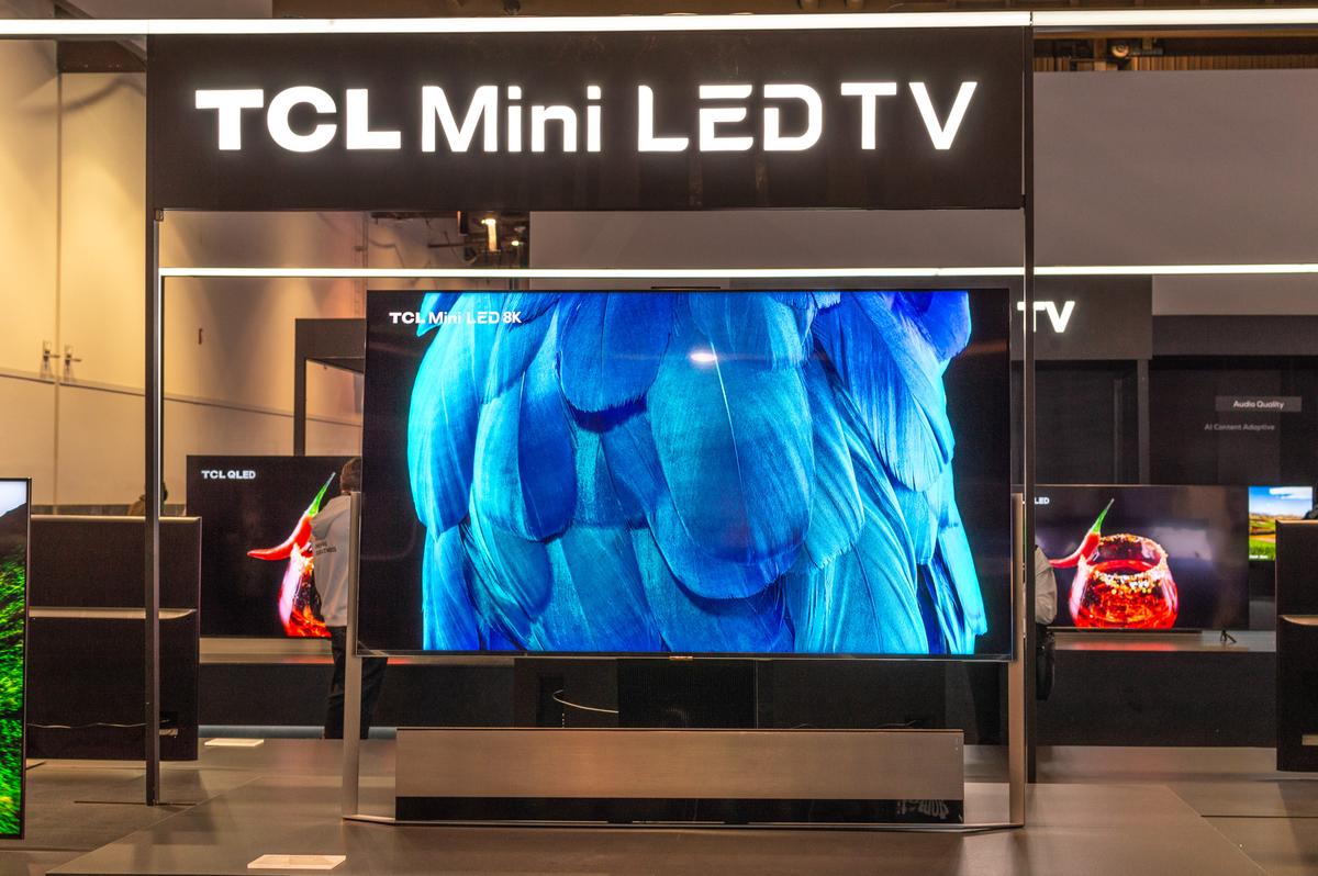 TCL pokazuje największy telewizor Mini LED