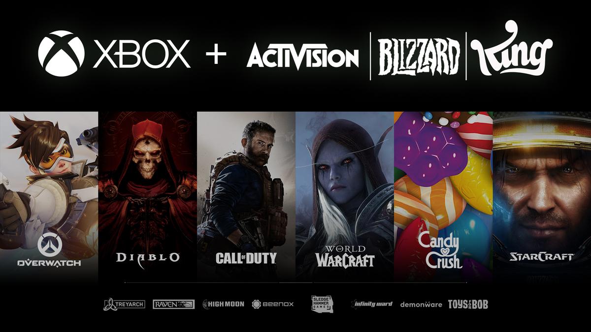 Microsoft kupił Activision Blizzard! Historyczna transakcja