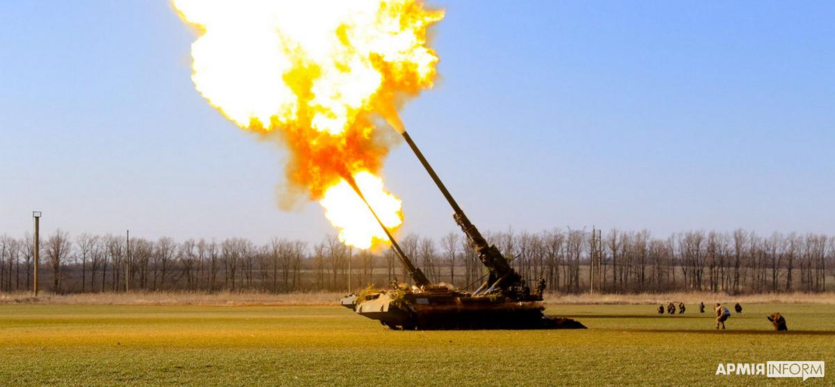 ukraina rosja wojna artyleria