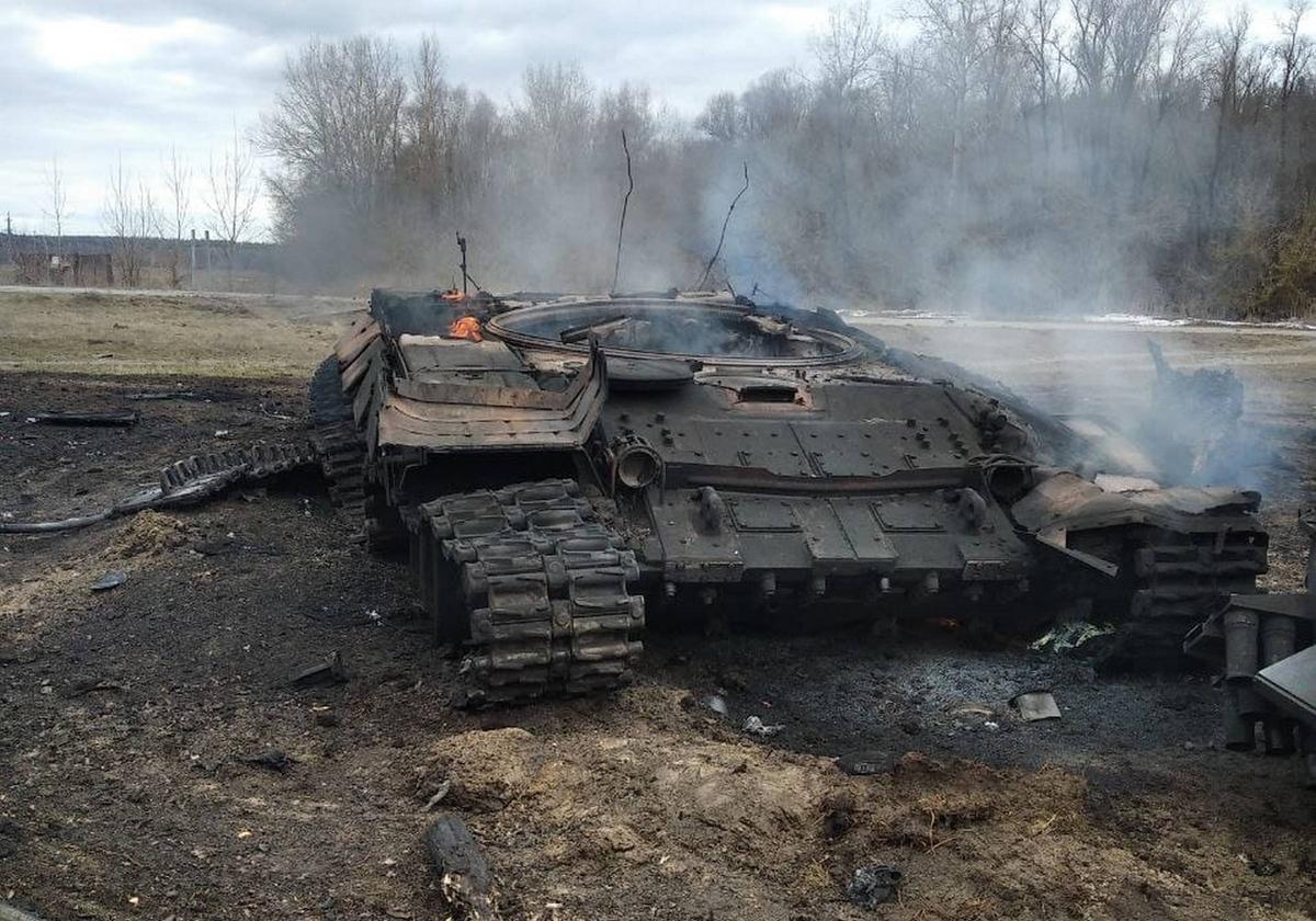 Ukraińcy niszczą czołgi Rosji. W akcji NLAW i system Stugna-P
