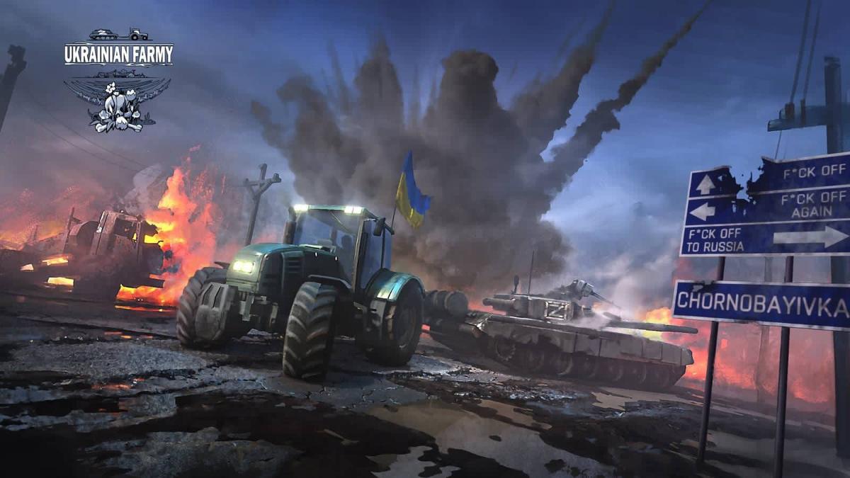 Ukrainian fArmy to nowa gra ukraińskiego studia. Pozwala kraść czołgi traktorami