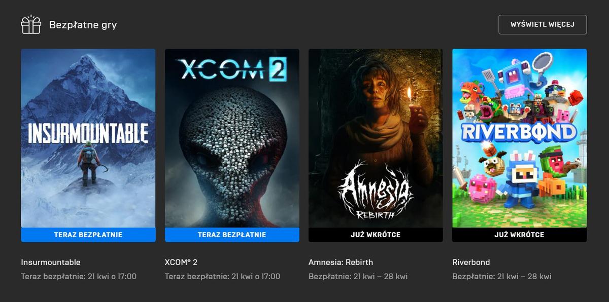 XCOM 2 za darmo w Epic Games Store 