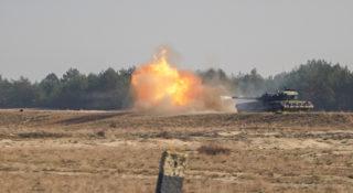 Polskie czołgi w Ukrainie