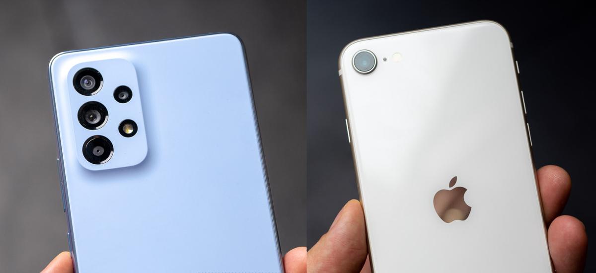 Samsung Galaxy A53 vs iPhone SE 2022. Porównanie telefonów