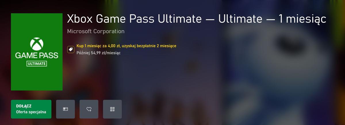 Xbox Game Pass Ultimate za 4 zł class="wp-image-2201739" 