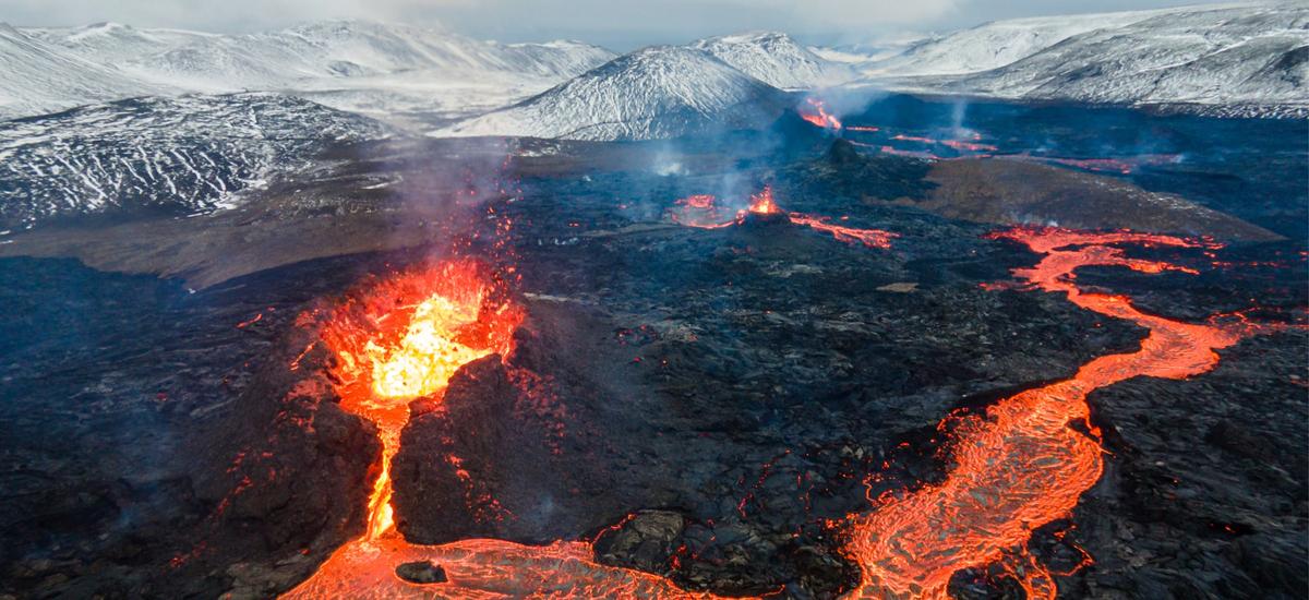 wulkan islandia
