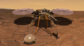 Lądownik InSight usłyszał jak na Marsa spadają meteoroidy