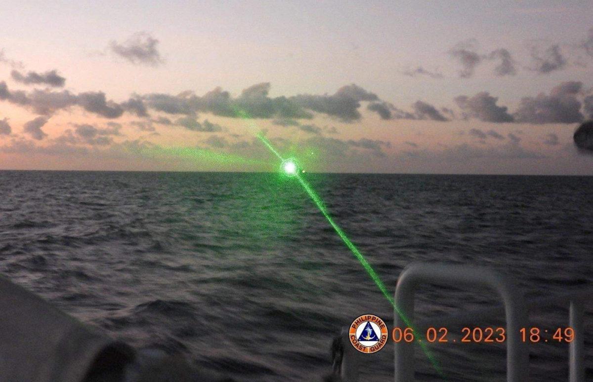 Chińczycy zaatakowali okręt laserem. Załoga została oślepiona
