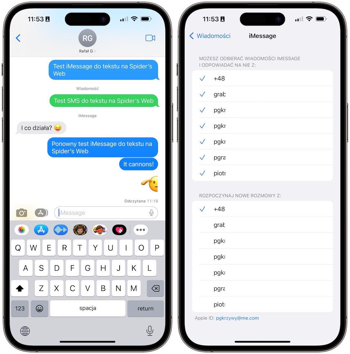 iMessage i SMS w jednej aplikacji 