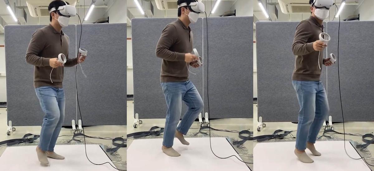 Koreańczycy stworzyli dywanik do VR. Będziesz wyglądał, jakbyś biegł do toalety