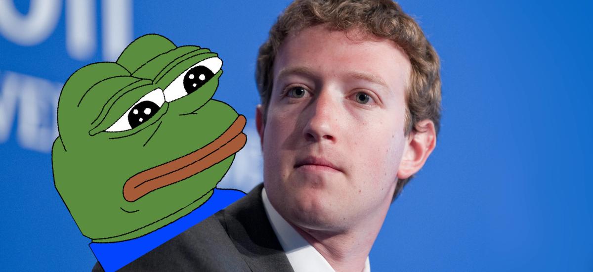 *Zdjęcie główne przedstawia (po lewej) smutną żabę Pepe, (po prawej) smutnego Marka Zuckerberga (fot. Frederic Legrand - COMEO, Shutterstock)