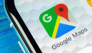 Mapy Google kolory
