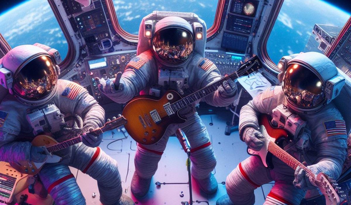 Ludzie w kosmosie śpiewają i grają. Oto niezwykła historia muzyki na orbicie