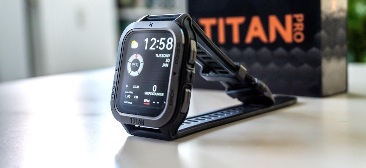 Test Maxcom FW67 Titan Pro: niedrogi smartwatch ze SWOLF ma być nie do zniszczenia