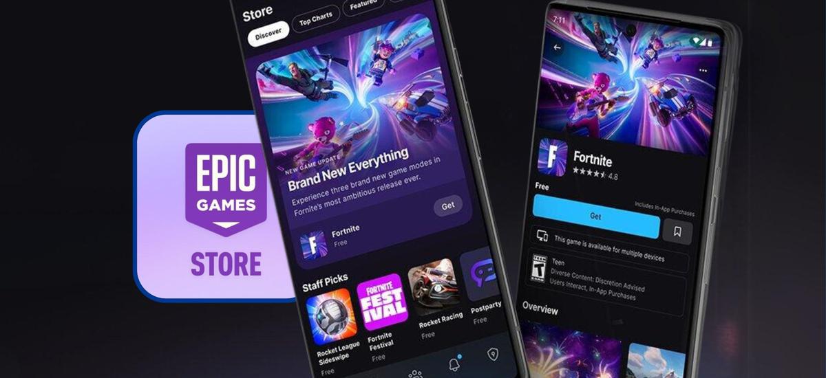 Epic Games Store otwiera sklep na telefony. Nadchodzi koniec dominacji Apple'a i Google'a