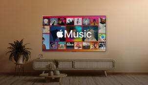 Apple Music Atmos na TV