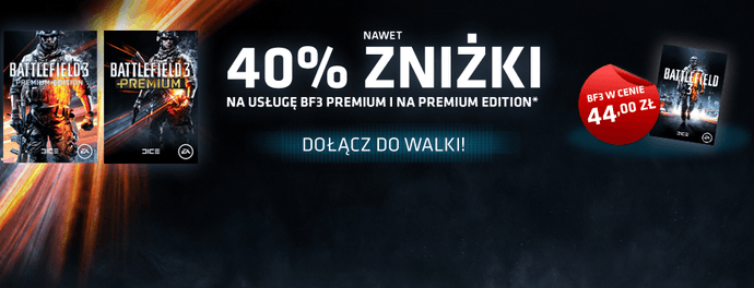 Battlefield 3 w cyfrowej dystrybucji już za 44 zł! - SPlay