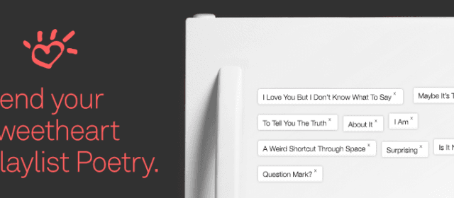 Stwórz prawdziwą muzyczną poezję w Spotify na Walentynki