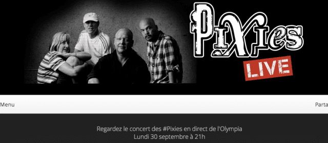 Pixies na żywo na Deezerze!