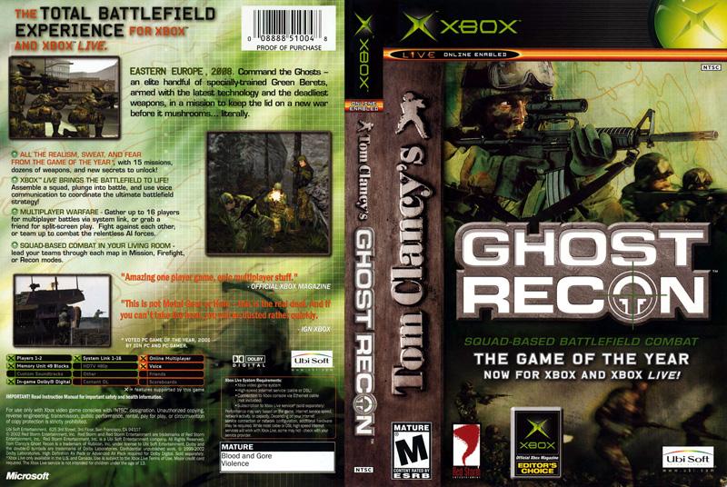 ghost recon xbox 