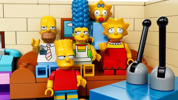 Simpsonowie w wersji Lego