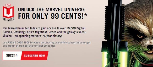 Krótka piłka: Marvel Unlimited za 99 centów!