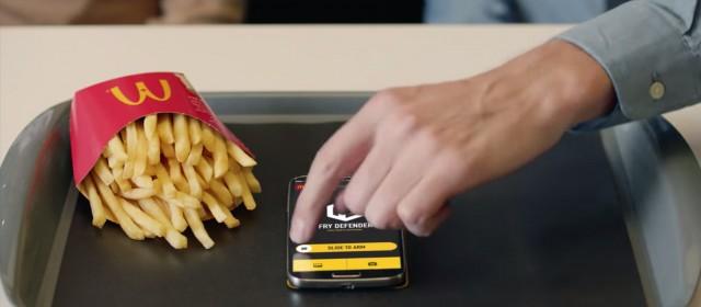 McDonald’s stworzył aplikację chroniącą twoje frytki gdy wychodzisz do toalety. Nie żartuję