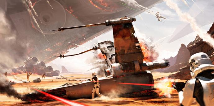 Star Wars: The Force Awakens – interaktywna przejażdżka po planecie w 360 stopniach
