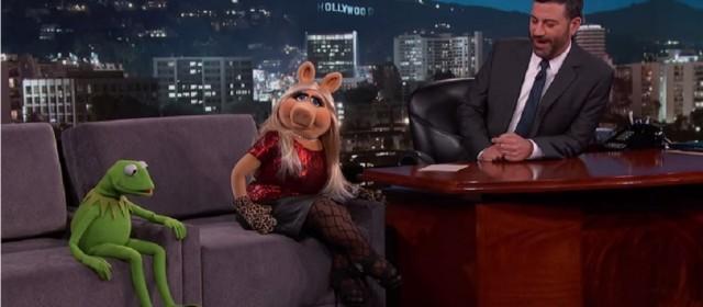 Miss Piggy i Kermit w programie Jimmy'ego Kimmela. Zobacz jedyny w swoim rodzaju wywiad