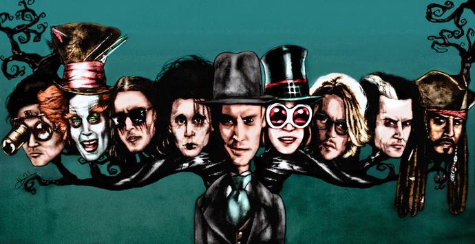 Johnny Depp i jego niezwykły świat dziwnych postaci